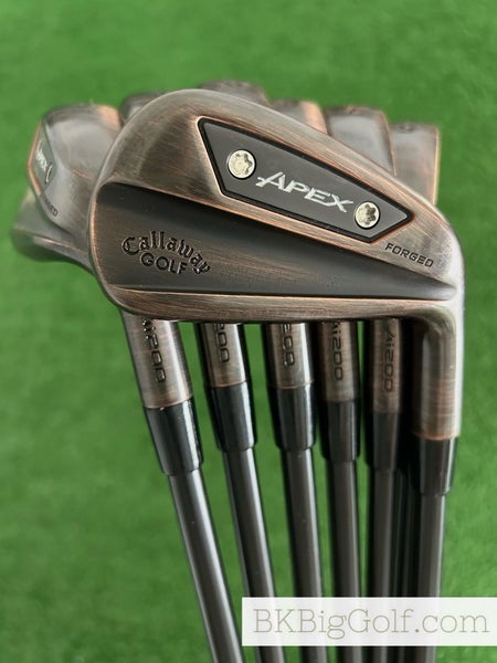 Callaway Apex Ai200 24 Limited Edition Brushed Copper Forged Iron Set