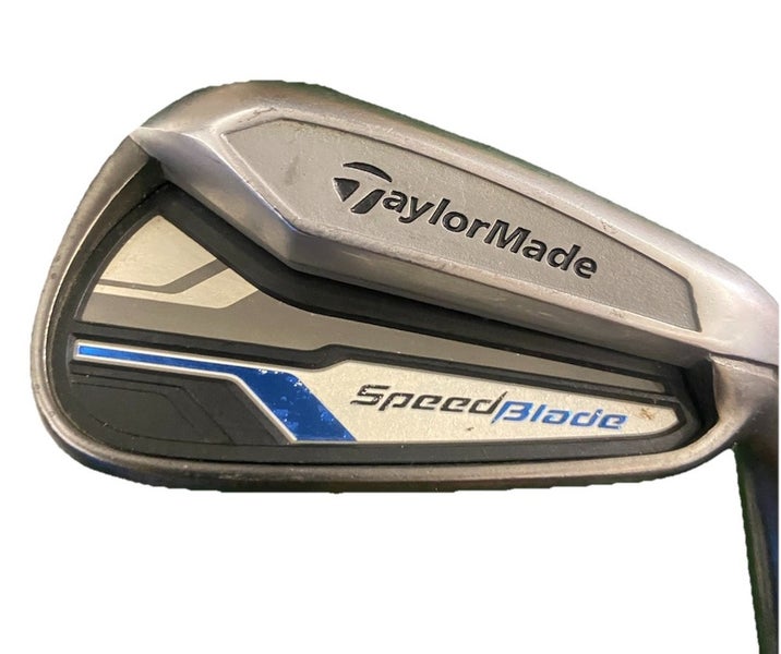 TaylorMade SpeedBlade 6 Iron RH Men's 85g S-Flex Stiff Steel 37.5" New 360 Grip