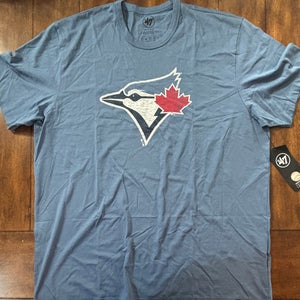 Toronto Blue Jays  47 Brand T-Shirt  Adult XXL NWT