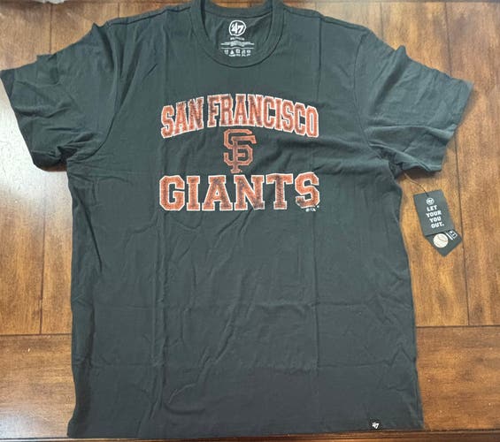 San Francisco Giants 47 Brand T-Shirt  Adult XXL