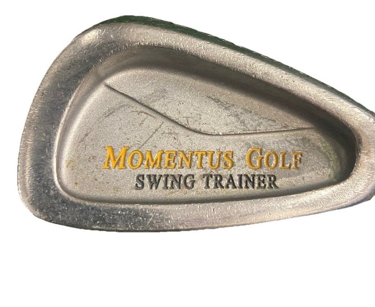 Momentus Golf Weighted 40 Oz Swing Trainer RH 34" Alignment Grip Worn/Playable