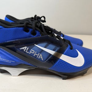 Size 12 Men’s Nike Alpha Menace 4 Pro Football Cleats Royal Blue