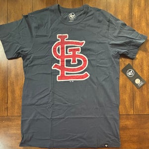 St. Louis Cardinals Navy 47 Brand T-Shirt  Adult Small