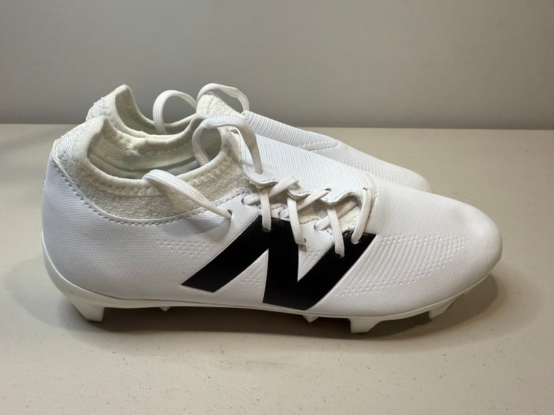 Size 6.5 Men’s New Balance Furon V7+ Dispatch FG SF3FW75 White Soccer Cleats