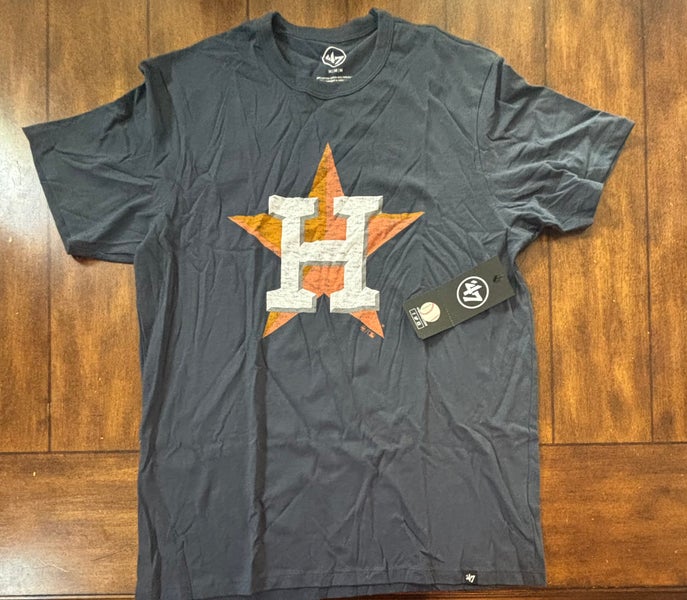 Houston Astros Fall Navy 47 Brand T-Shirt  Adult Medium