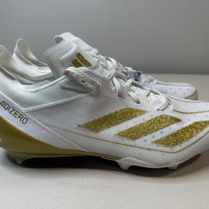 Size 8.5 Men’s Adidas Adizero Electric Football Cleats Metallic Gold