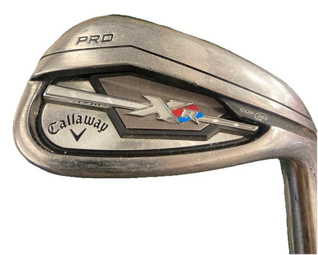 Callaway XR Pro 9 Iron RH Dynamic Gold S300 Stiff Steel 35.5" Nice Midsize Grip