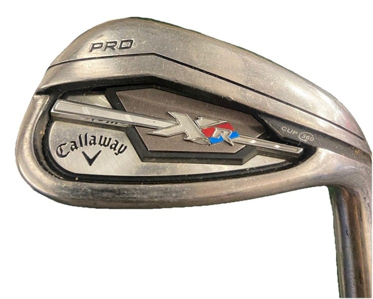 Callaway XR Pro 9 Iron RH Dynamic Gold S300 Stiff Steel 36" Nice Midsize Grip