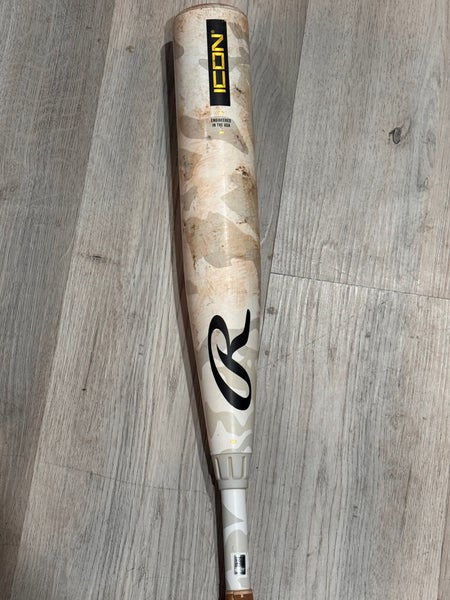 2025 Rawlings Icon Composite USSSA Certified Bat (-8)  22 oz 30" (Used)