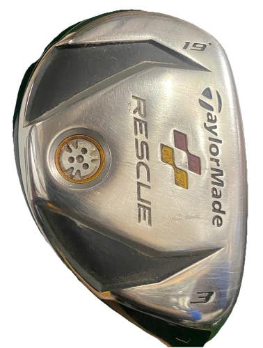 TaylorMade Burner Rescue 3 Hybrid 19* 65g Reax Stiff Graphite 40" RH Nice Grip