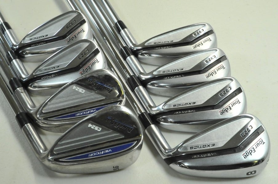 Tour Edge Exotics C723 5-PW, 50*, 56* Iron Set Regular Flex RH Steel # 189432
