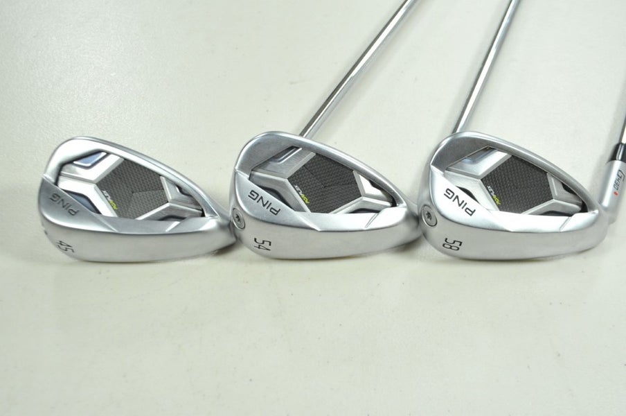 LEFT HANDED Ping G430 45*, 54*, 58* Wedge Set Regular Flex Steel  #185151