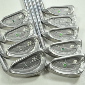 Ping ISI Stainless 3-W,SW Iron Set Regular/Stiff Flex Right Steel # 196522
