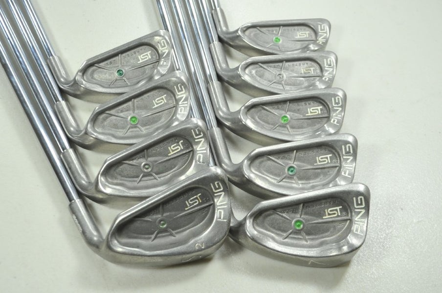 Ping ISI Stainless 3-W,SW Iron Set Regular/Stiff Flex Right Steel # 196522