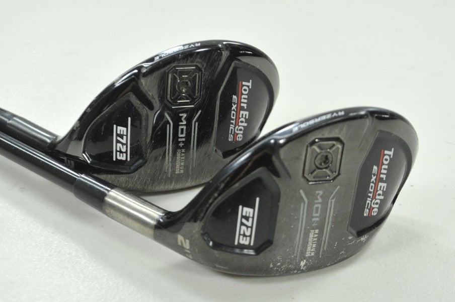 Tour Edge Exotics E723 2 and 3 Hybrid Set Stiff RH Tensei Blue Graphite # 198182