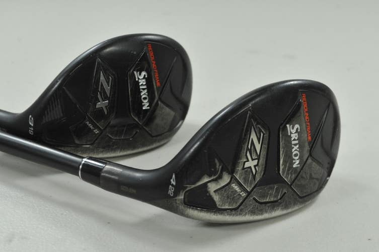 Srixon ZX 3-19* and 4-22* Hybrid Set Regular Flex Right Graphite # 196277