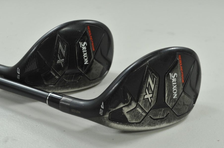 Srixon ZX 3-19* and 4-22* Hybrid Set Regular Flex Right Graphite # 196277