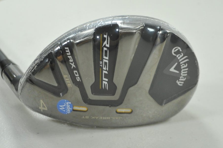 Callaway Rogue ST MAX OS Lite #4 Hybrid Ladies Flex RH Cypher Graphite # 196856