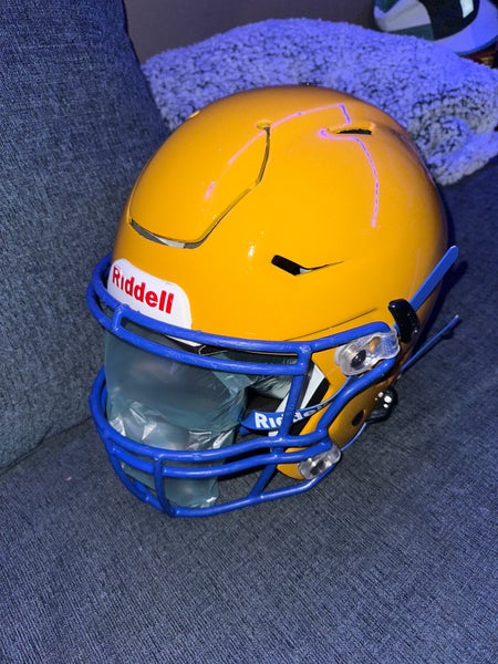 Yellow Riddell SpeedFlex Helmet