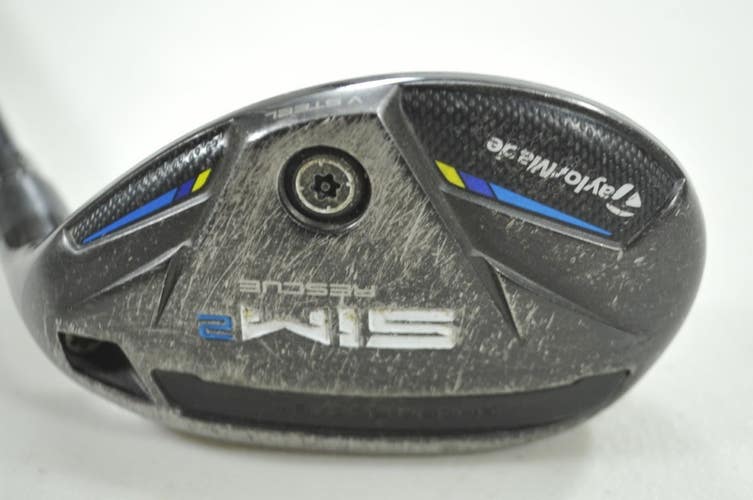 TaylorMade SIM2 Rescue 4-22* Hybrid Stiff Flex Right Tensei AV Graphite # 192525
