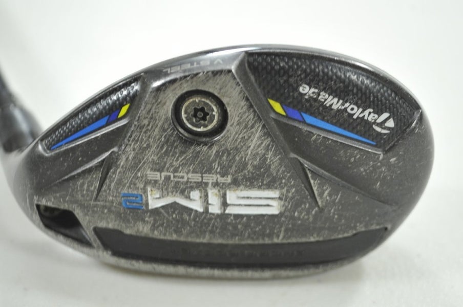 TaylorMade SIM2 Rescue 4-22* Hybrid Stiff Flex Right Tensei AV Graphite # 192525