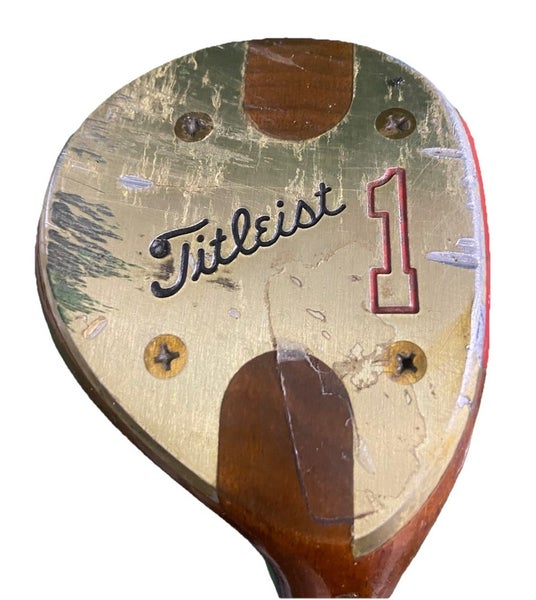 Titelist Tour Model Persimmon Oil Hardened Driver RH Dynamic Regular Steel 43"