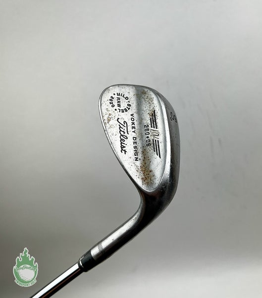 Titleist Vokey Design Mild Steel Raw 260-06 Wedge 60* Wedge Steel Shaft Golf
