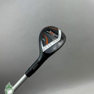 Used RH Callaway X2 Hot Pro Hybrid 20* X Caliber Senior Flex Graphite Golf Club