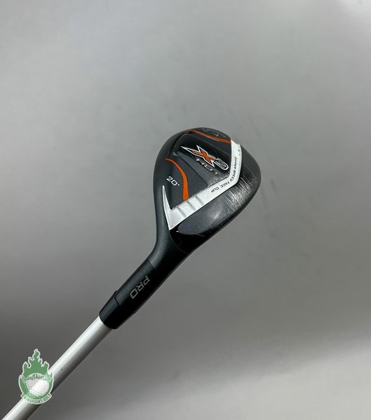 Used RH Callaway X2 Hot Pro Hybrid 20* X Caliber Senior Flex Graphite Golf Club