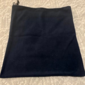 4orte Fleece Hockey Helmet Bag Navy 17” x 19”