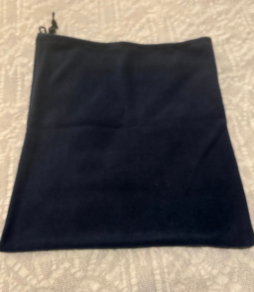 4orte Fleece Hockey Helmet Bag Navy 17” x 19”