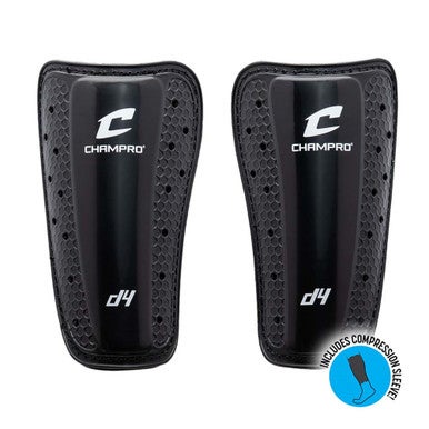 New D4 Shin Guard BLK S 11851-CHPA127