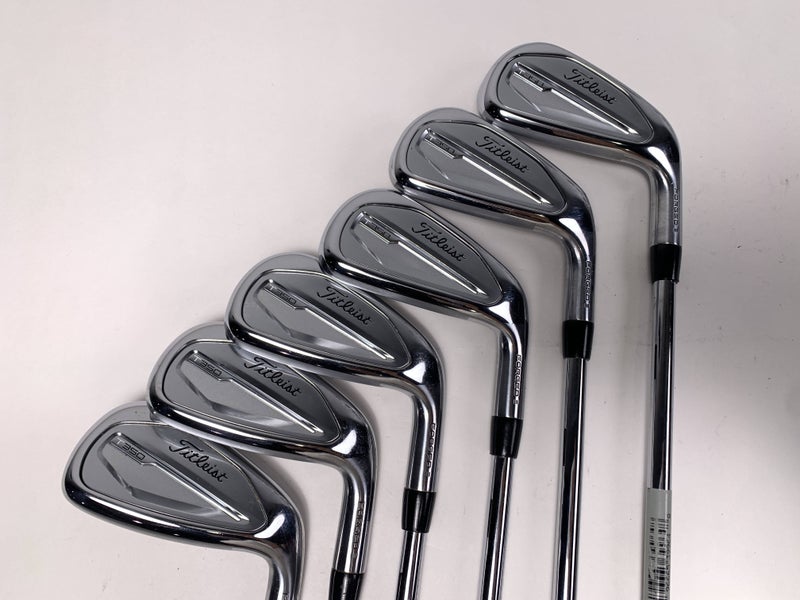 Titleist T350 2023 Iron Set 5-PW True Temper AMT Red R300 Regular Steel Mens RH