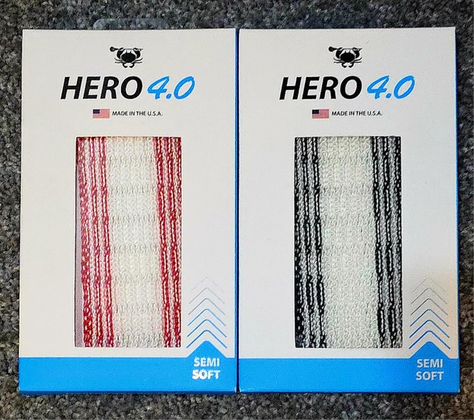 (2) BRAND NEW PIECES OF ECD HERO 4.0 MESH  ☆☆  RED & BLACK STORM STRIKER  ---  SEMI-SOFT  ☆☆