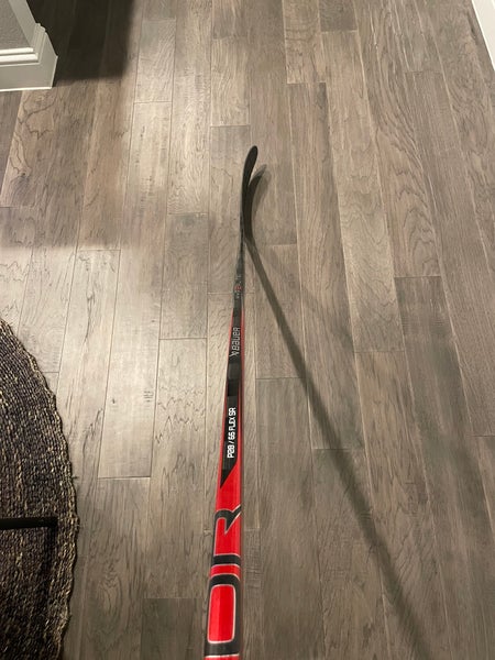 Custom Red Bauer Hyperlite 2 Left Hand 65 Flex Senior