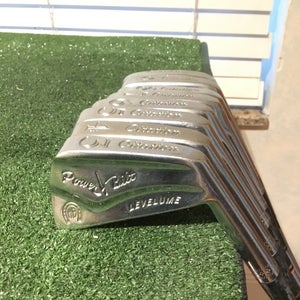 Powerbilt Levelume Citation Irons Set (3-PW) Duo Power Steel Shafts (-1)