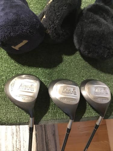King Cobra Offset .350 Oversize Tip Woods Set (D, 3W, 5W)Regular Medium Graphite