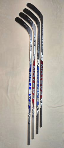 BUNDLE SALES ONLY - 2- SE16 65 Int.IGINLA RH  2- Syn ST 65 Int.IGINLA RH Hockey Sticks