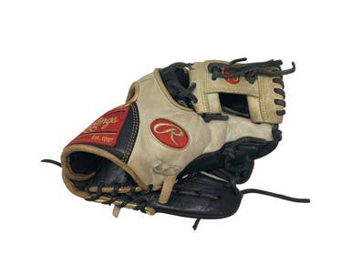 Used Rawlings EC1150-2BW BB/SB Glove RH Throw White And Black 11 1/2" 11347-S000251105