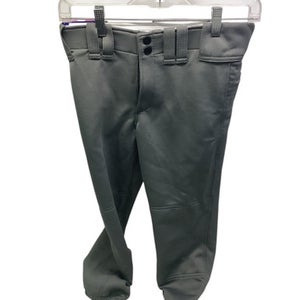 Used Mizuno ELASTIC BOTTOM BB/SB Pant Womens Grey XS 11347-S000251080