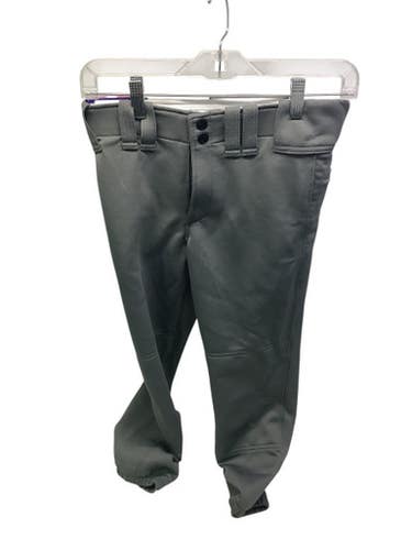 Used Mizuno ELASTIC BOTTOM BB/SB Pant Womens Grey XS 11347-S000251080