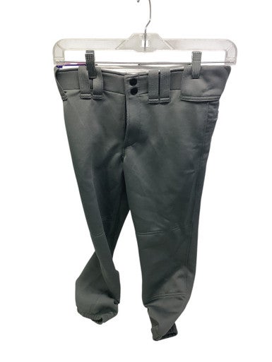 Used Mizuno ELASTIC BOTTOM BB/SB Pant Womens Grey XS 11347-S000251080