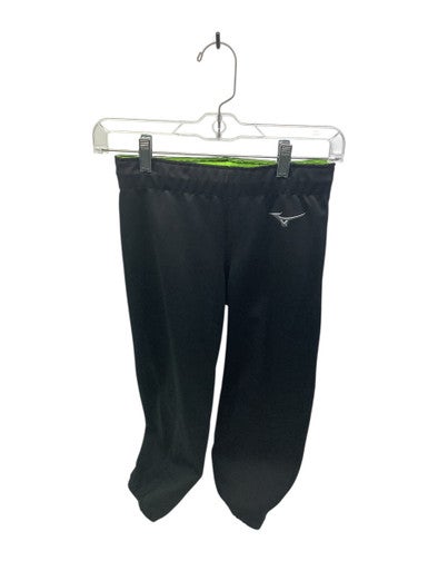 Used Mizuno DRAW STRING BB/SB Pant Womens Black XS 11347-S000251076