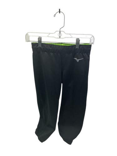 Used Mizuno DRAW STRING BB/SB Pant Womens Black XS 11347-S000251077