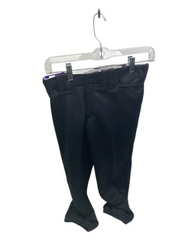 Used Mizuno ELASTIC BOTTOM BB/SB Pant Womens Black XS 11347-S000251067