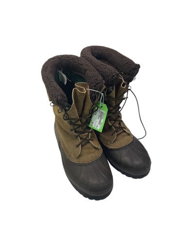 Used Sorel KAUFMAN Snow/Hunt/Hike Boots M Brown Senior 10 11347-S000251053