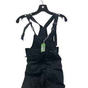 Used SKI GEAR Snow Bibs Y Black MD 11347-S000251058