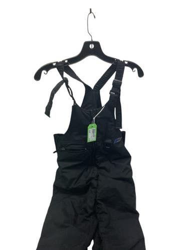 Used SKI GEAR Snow Bibs Y Black MD 11347-S000251058