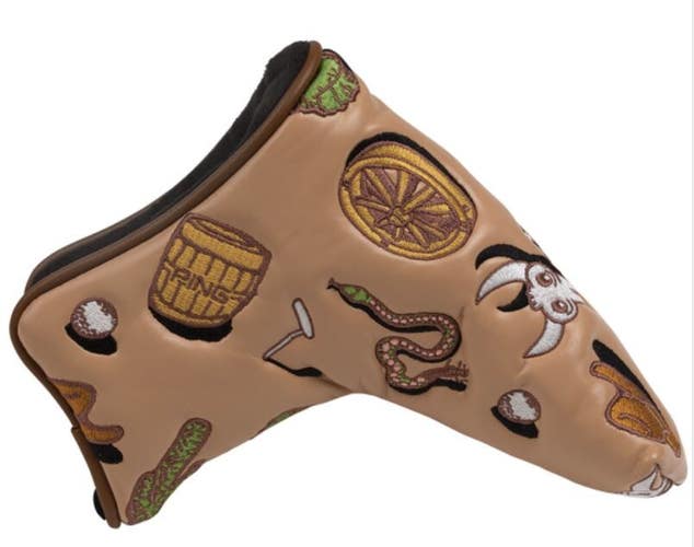 Ping 2023 Limited Edition DESERT RULE Blade Putter Cover Headcover NEW!