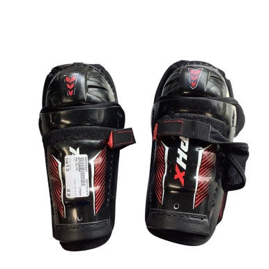 Used Phx PHX ELITE Youth Shin Guards Black 9" 11479-S000398625